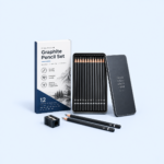Premium Graphite Pencil Set – 12 Pcs